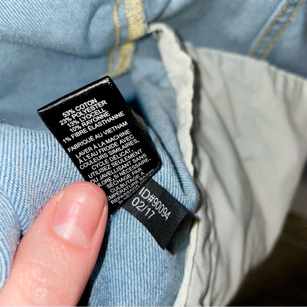 Express Light Blue Denim Jacket - image 6